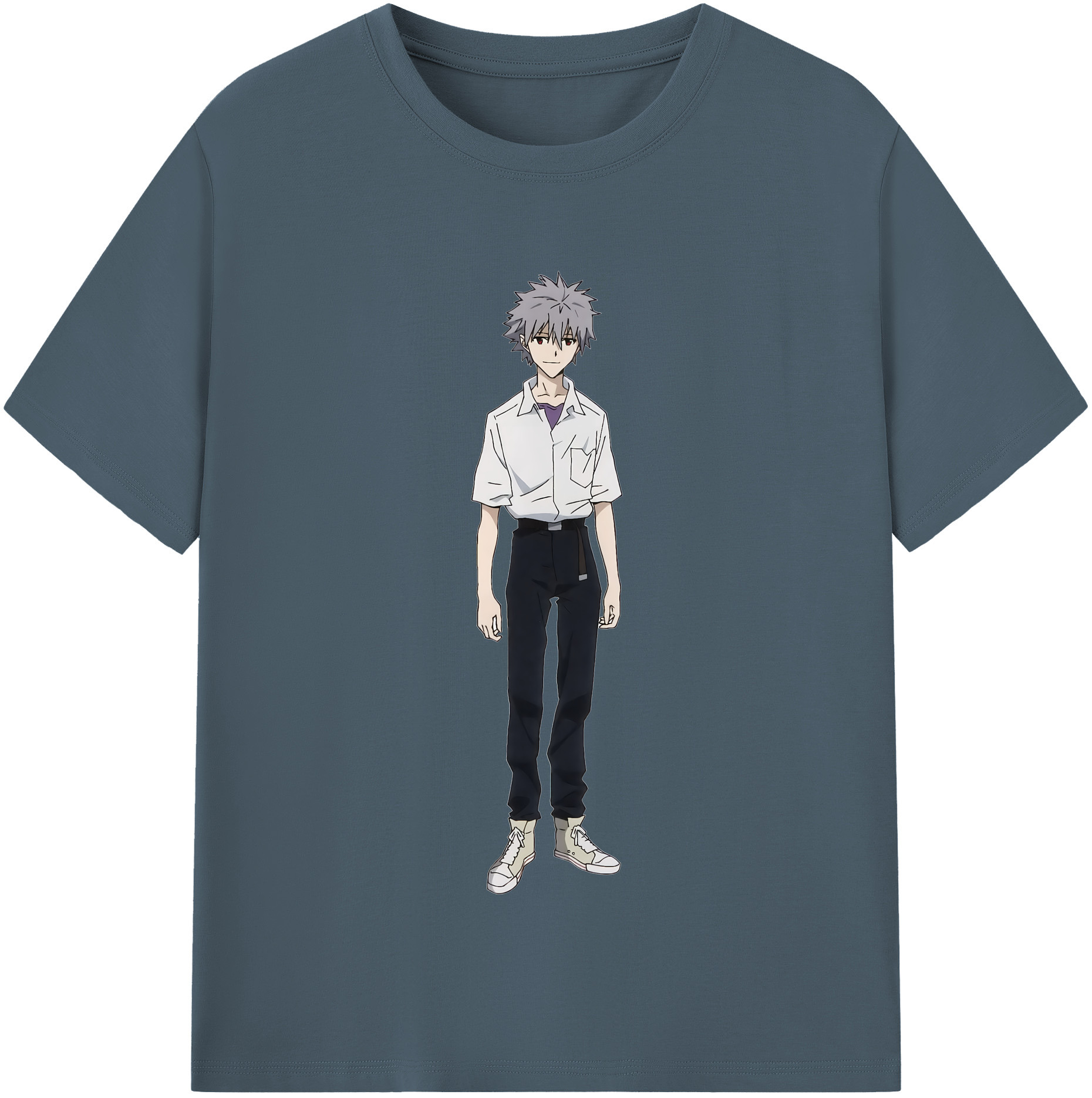 （画像用） EVA 新世紀エヴァンゲリオン 綿100％半袖Tシャツ（フロントプリント）